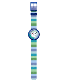 Reloj Flik Flak Stripy Green FBNP226