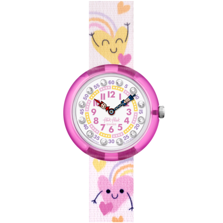 Reloj Flik Flak Bouncing Hearts FBNP223