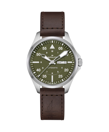 Reloj Hamilton Khaki Aviation Pilot Day Date Auto H64635560
