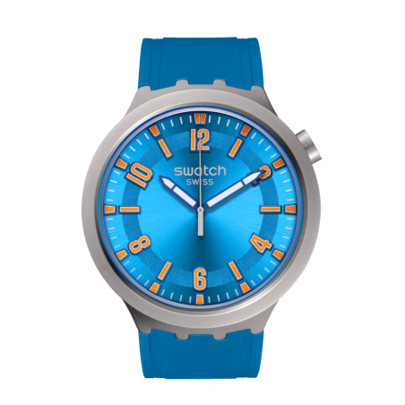 Reloj Swatch Blue In The Works SB07S115