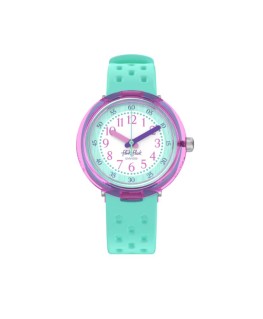 Reloj Flik Flak Fizz In Mint FCNP003