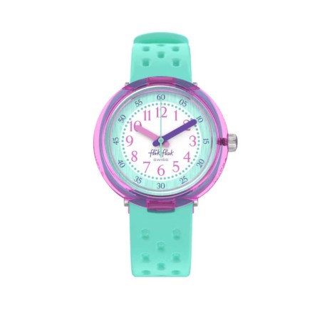 Reloj Flik Flak Fizz In Mint FCNP003