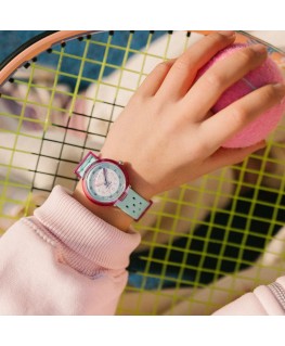 Reloj Flik Flak Fizz In Mint FCNP003