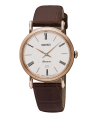Reloj Seiko Premier Extraplano Cuarzo IP Rosé SXB436P1
