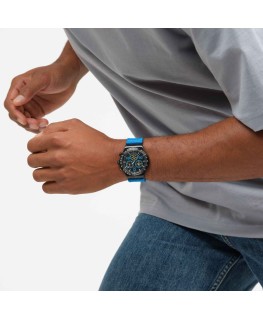Reloj Swatch Moments In Blue YVB100