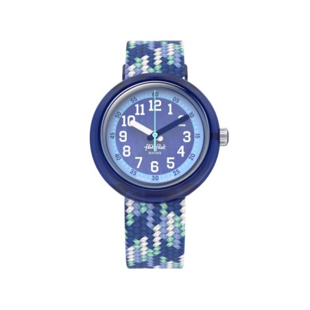 Reloj Flik Flak Braid In Blue FPNP169