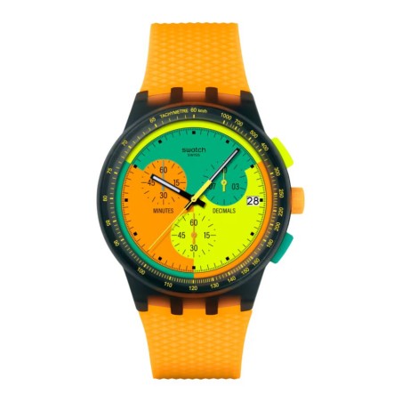 Reloj Swatch Swatch Neon Signal Flag SUSB422