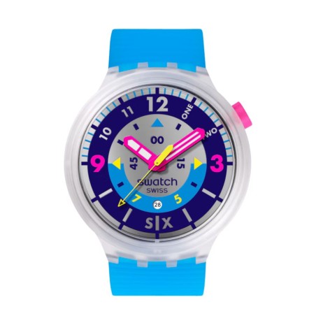 Reloj Swatch Swatch Neon Hielo SB01K400