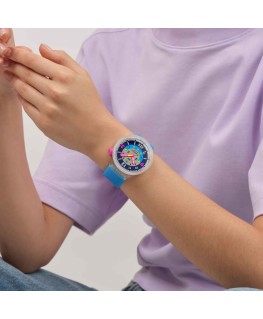 Reloj Swatch Swatch Neon Hielo SB01K400 Reloj Swatch Swatch Neon Hielo SB01K400