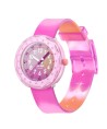 Reloj Flik Flak Fuze In Pink FCSP130