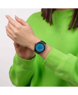 Reloj Swatch Blackcloack Mechanism YIB4O8