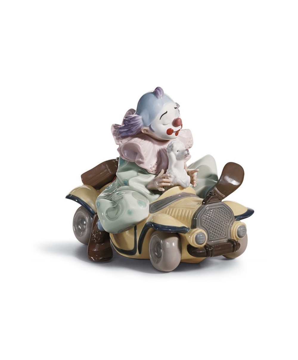 FIguras regalo de Lladró Figura Payaso Autos Locos FIguras regalo de Lladró Figura Payaso Autos Locos